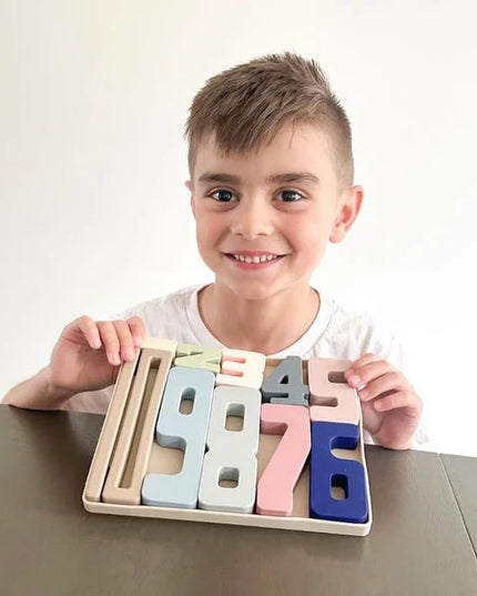 Wyatt Number Stacking Blocks