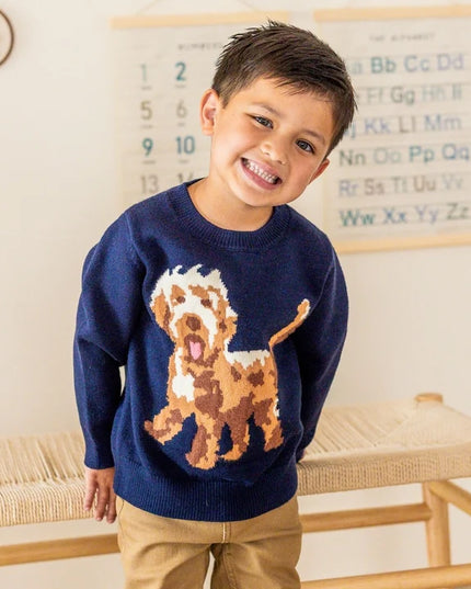 Vintage Puppy Sweater