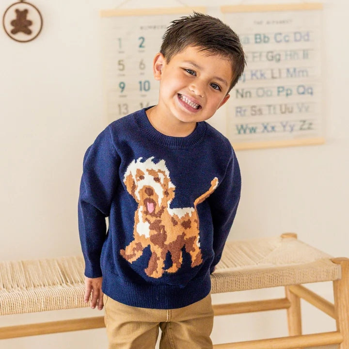 Vintage Puppy Sweater