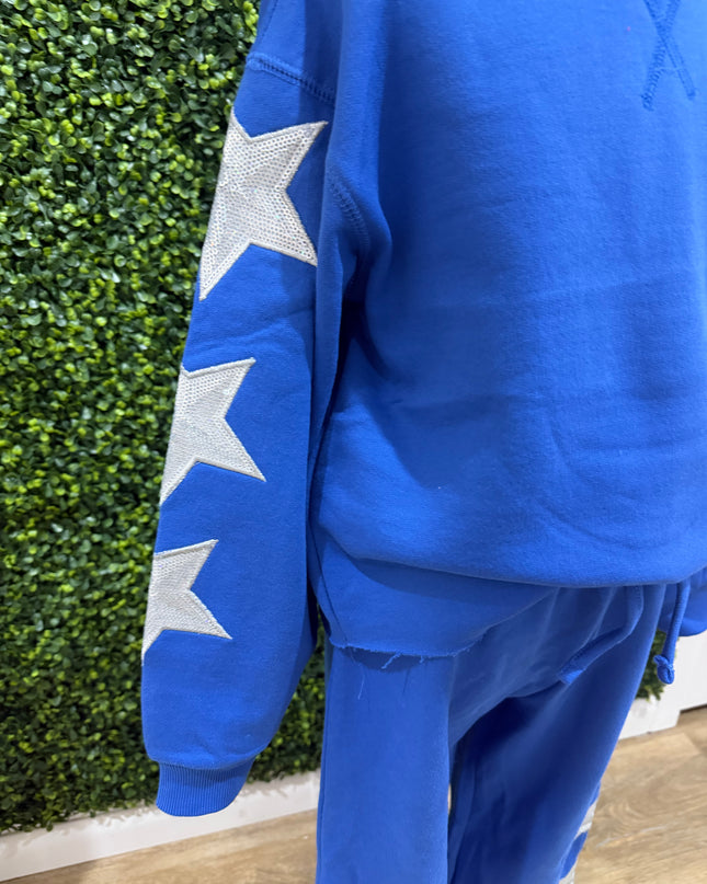Sequin Stars Set | Blue