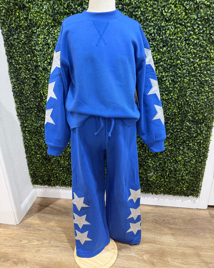 Sequin Stars Set | Blue