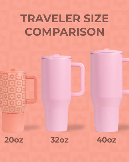 Daisy Checkers | 20oz Traveler