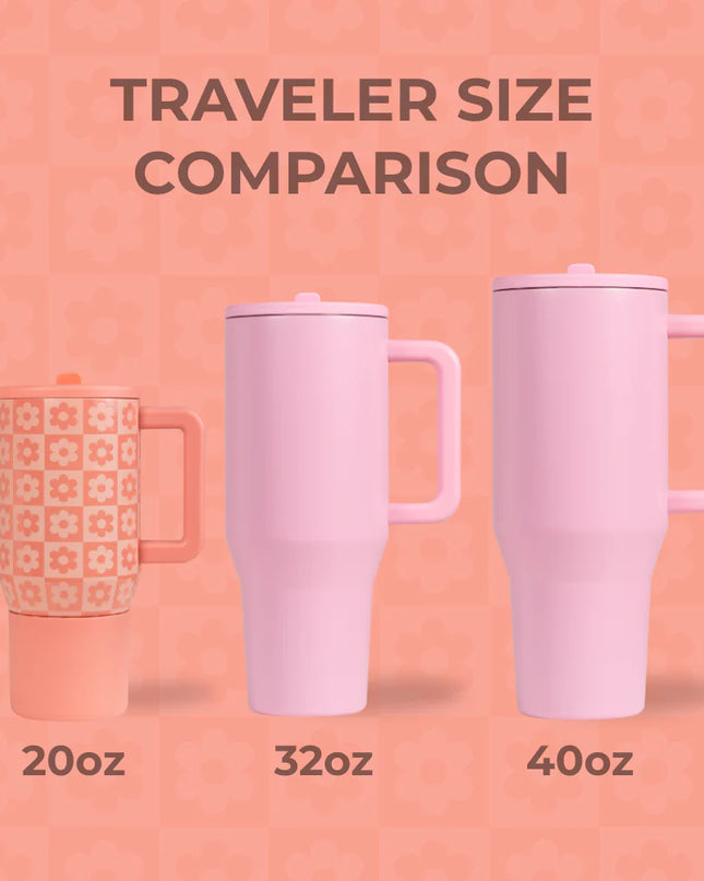 Daisy Checkers | 20oz Traveler