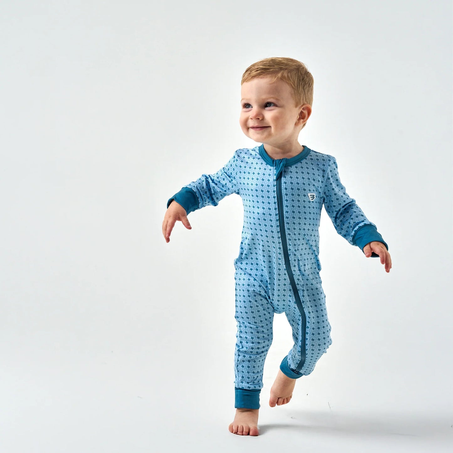 Light Blue Texas | Baby Zip Up