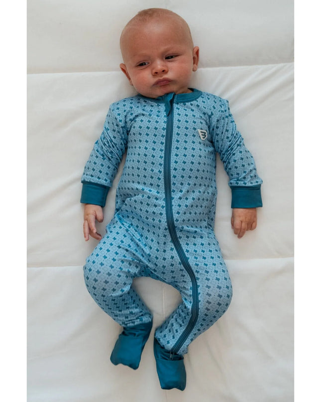Light Blue Texas | Baby Zip Up