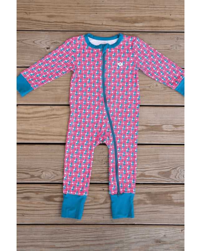 American Flag Print | Baby Zip Up