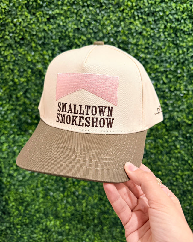 Pink/Brown Smalltown Smokeshow | Trucker Hat
