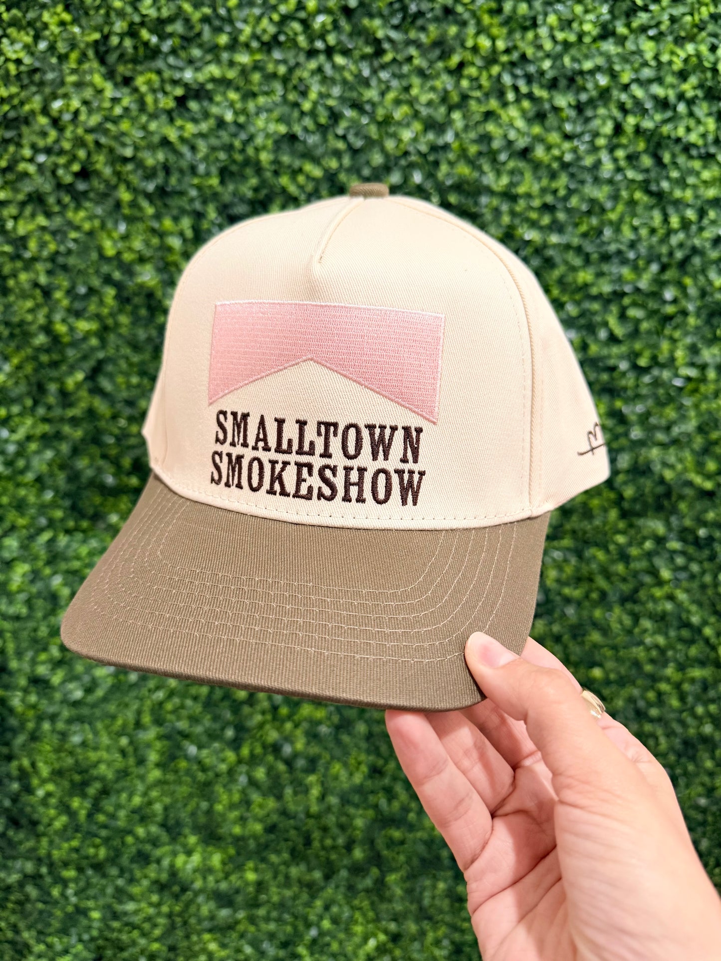 Pink/Brown Smalltown Smokeshow | Trucker Hat