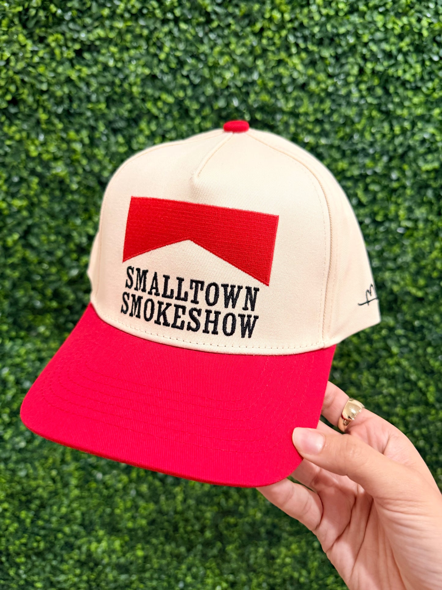 Red Smalltown Smokeshow | Trucker Hat