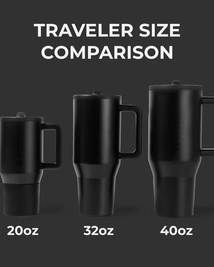 Black | 20oz Traveler