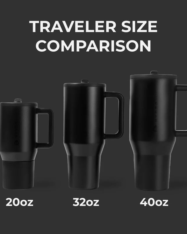 Black | 20oz Traveler