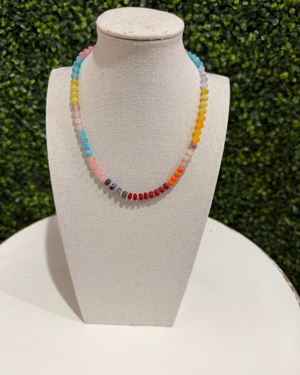 Dainty Multi Color Necklace