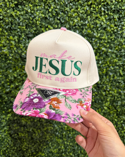 Make Jesus First Again | Trucker Hat