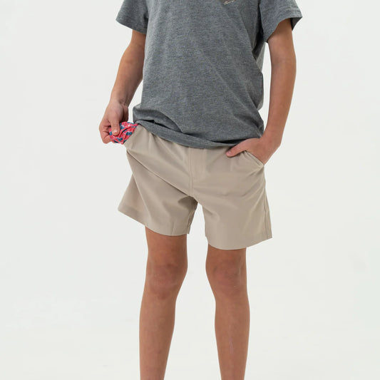 Youth Everyday Shorts | Light Khaki