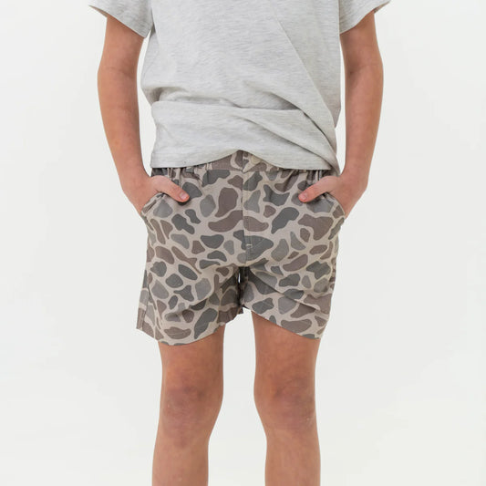 Youth Everyday Shorts | Classic Deer Camo