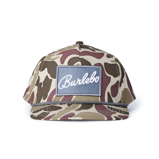 Burlebo Grey Patch | Camo SnapBack