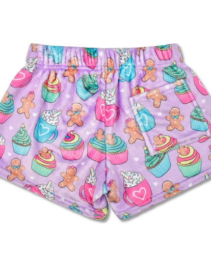 Gingerbread Cafe Plush Shorts