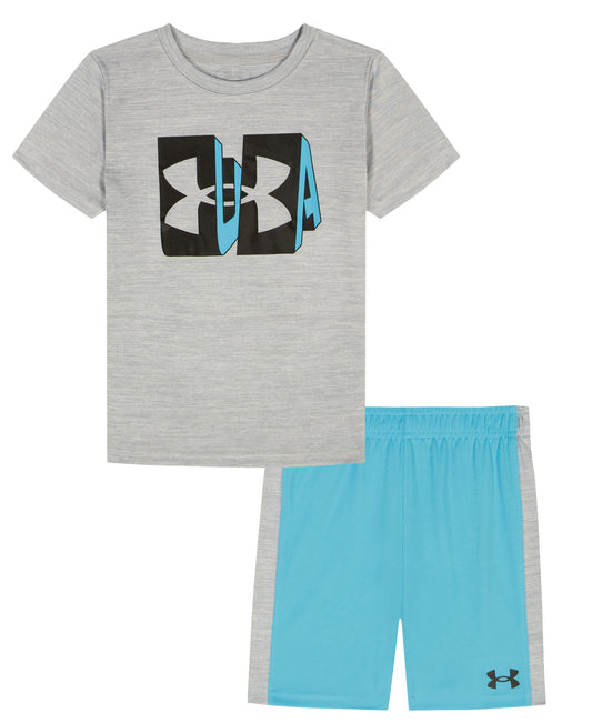 UA Toddler Block Set | Grey/Sky Blue