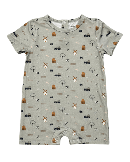 Tee Romper | Farm