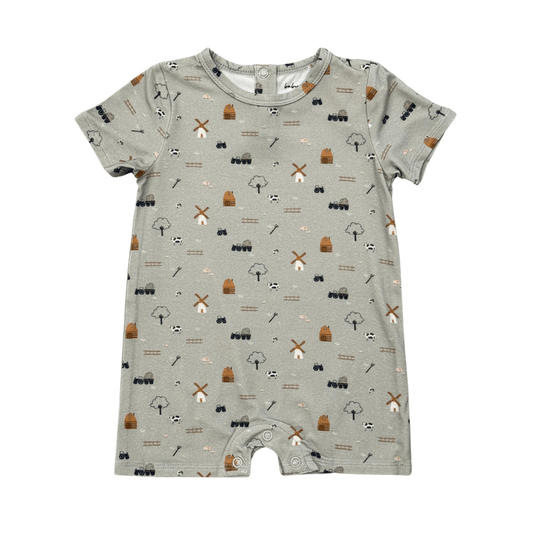 Tee Romper | Farm