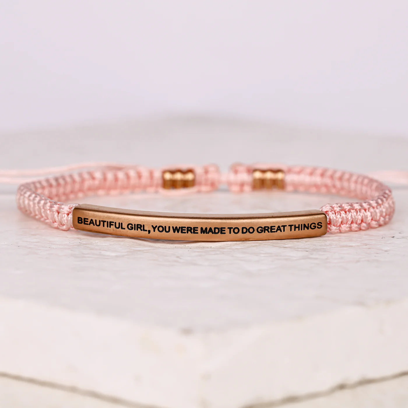 Beautiful Girl, You Were Made To Do Great Things | Pink Rope