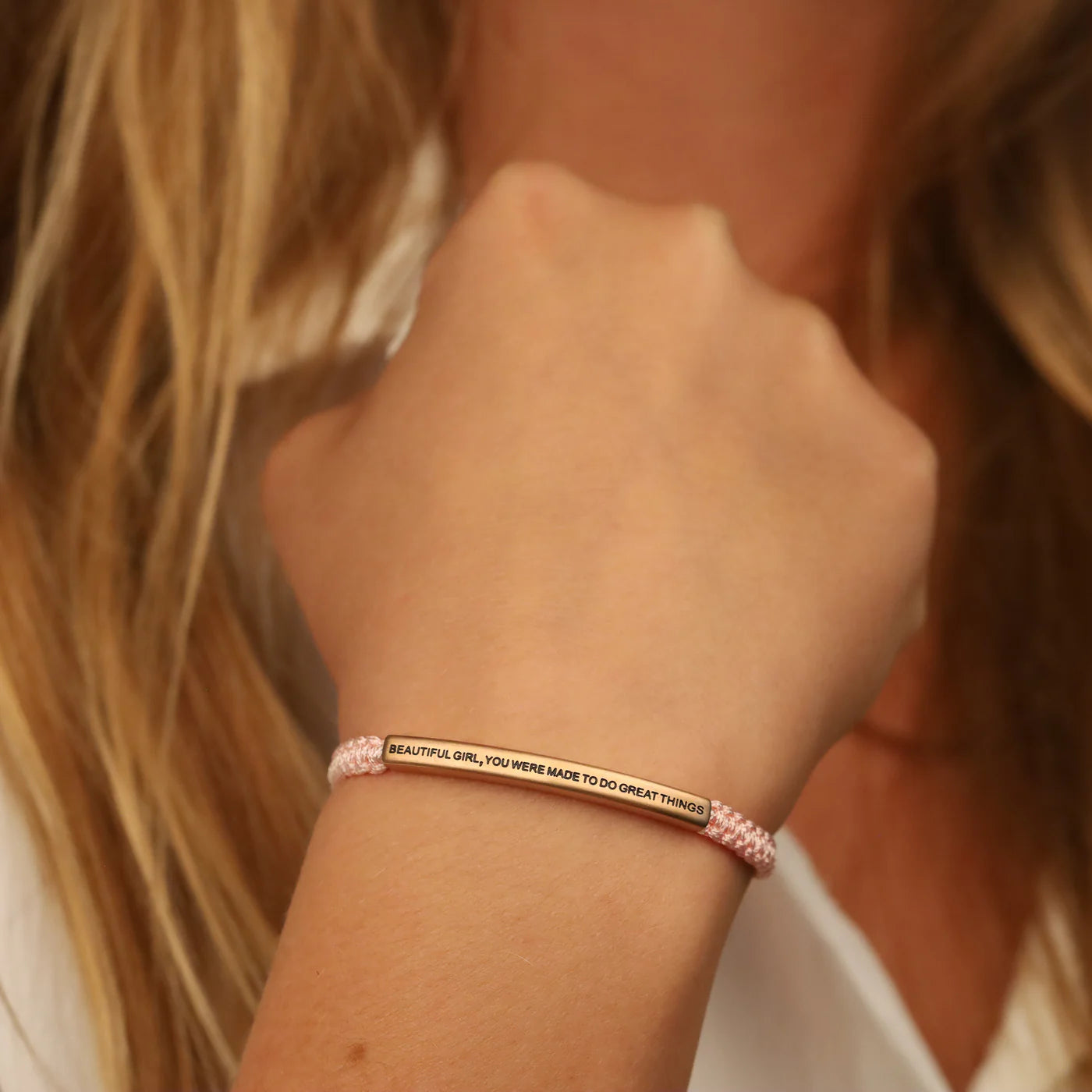 Beautiful Girl, You Were Made To Do Great Things | Pink Rope
