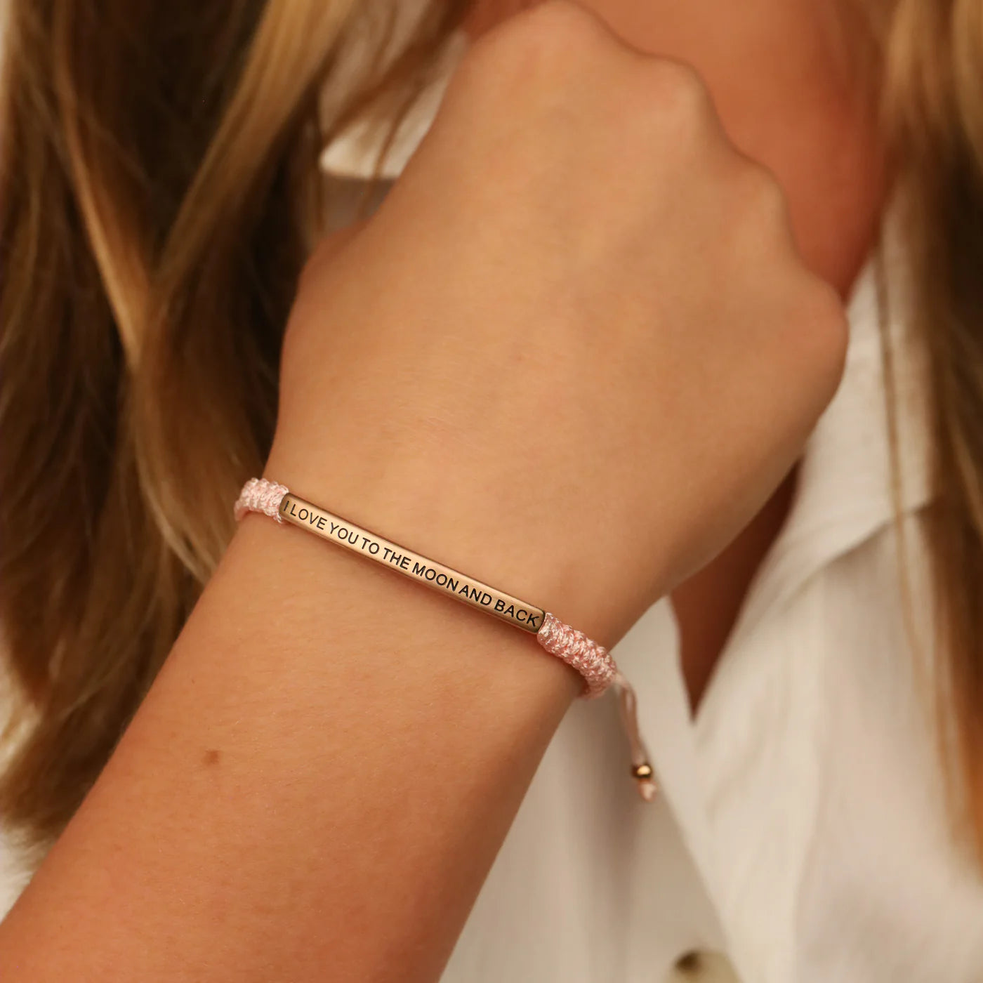 I Love You To The Moon & Back | Pink Rope