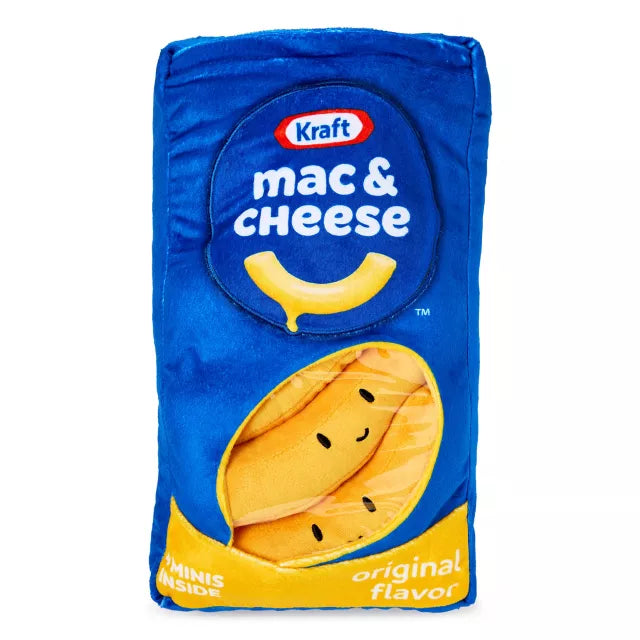 Kraft Mac & Cheese Box Packaging Plush