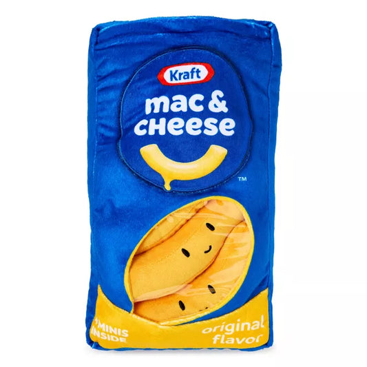 Kraft Mac & Cheese Box Packaging Plush