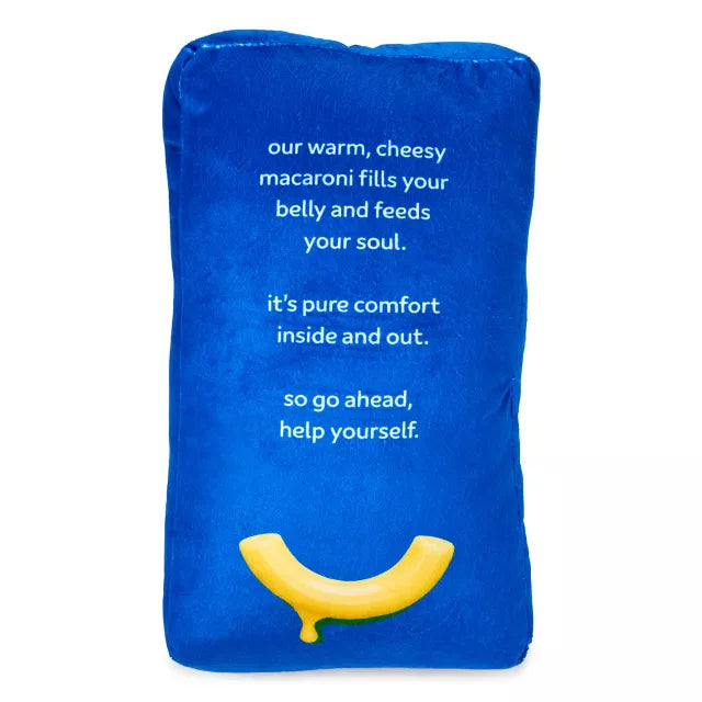 Kraft Mac & Cheese Box Packaging Plush