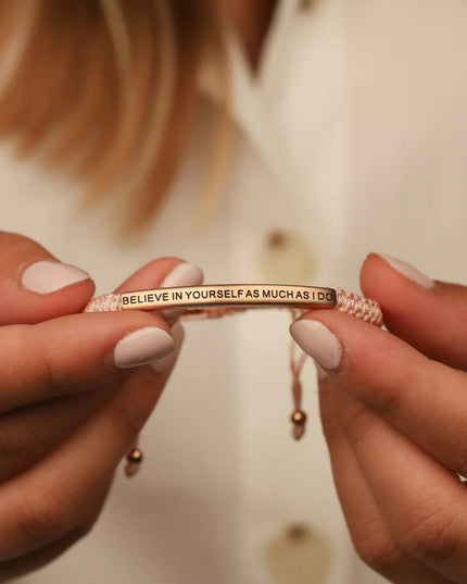 Believe In Yourself As Much As I Do | Pink Rope