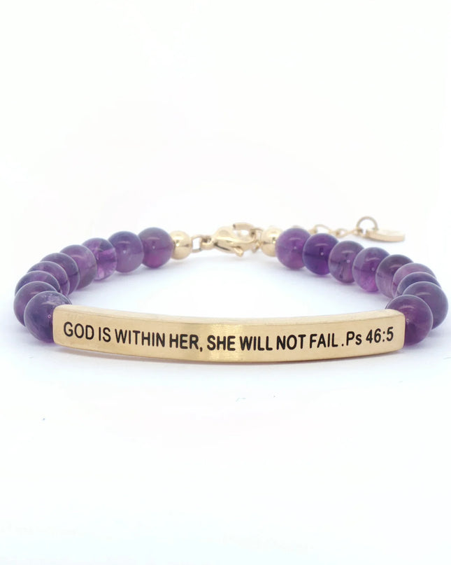 God Is Within Her She Will Not Fail  | Amythest