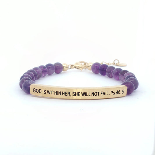 God Is Within Her She Will Not Fail  | Amythest