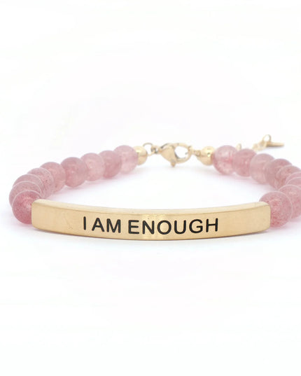 I Am Enough | Pink Quartz