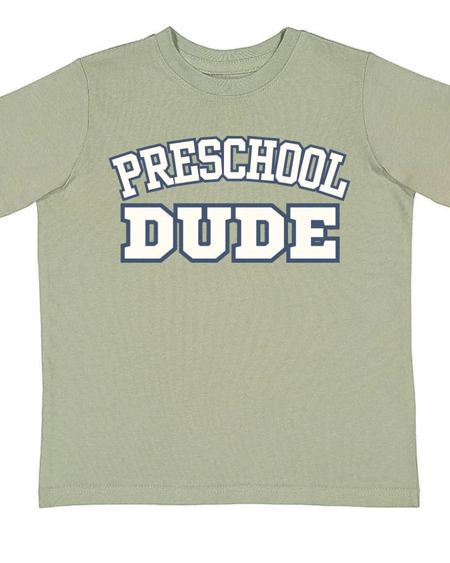Preschool Dude Varsity Short Sleeve T-Shirt