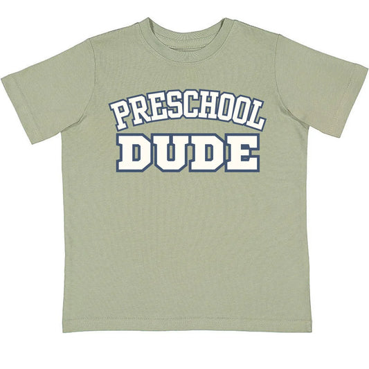 Preschool Dude Varsity Short Sleeve T-Shirt
