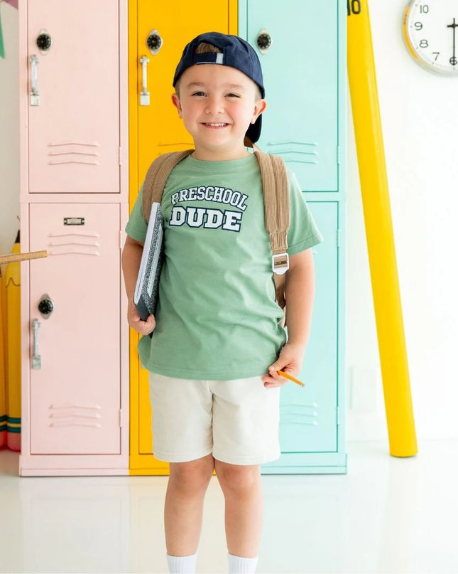 Preschool Dude Varsity Short Sleeve T-Shirt