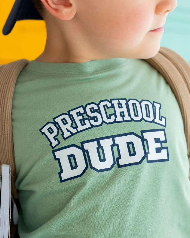Preschool Dude Varsity Short Sleeve T-Shirt