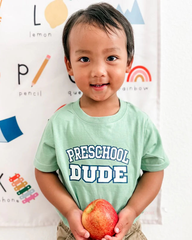Preschool Dude Varsity Short Sleeve T-Shirt