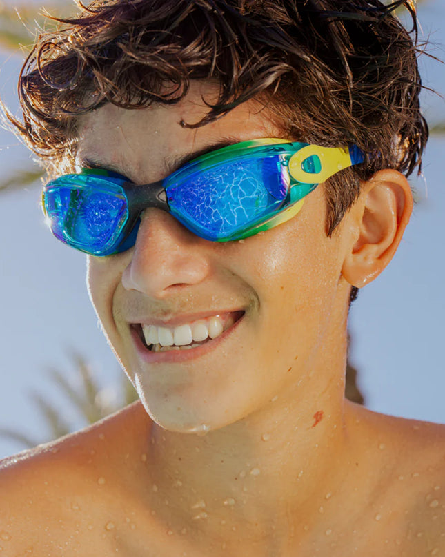 Voyage Kid’s Swim Goggles | Evergreen