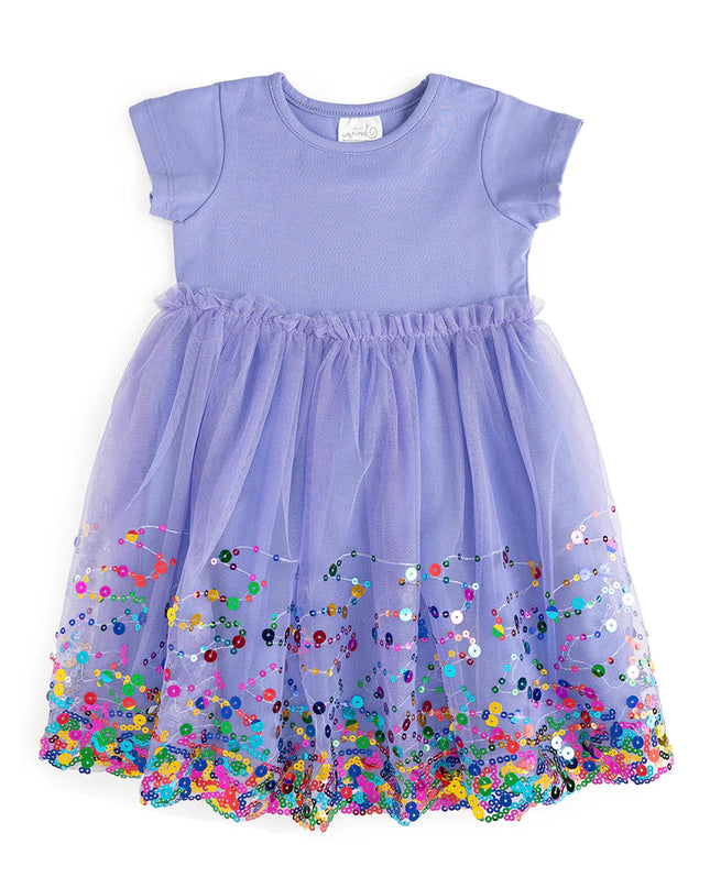 Lavendar Confetti Tutu Dress