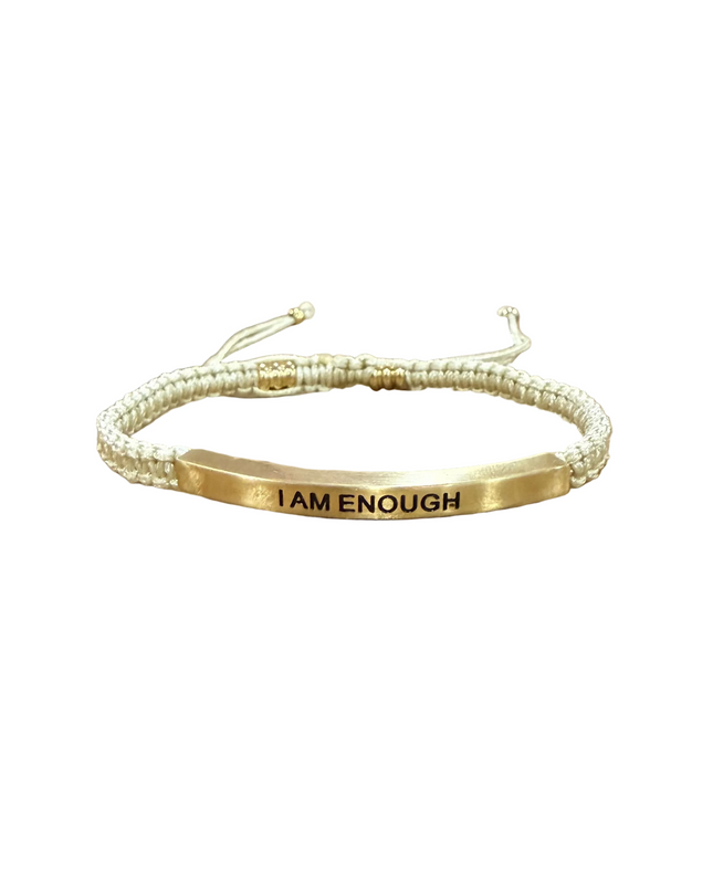 I Am Enough | Tan Rope