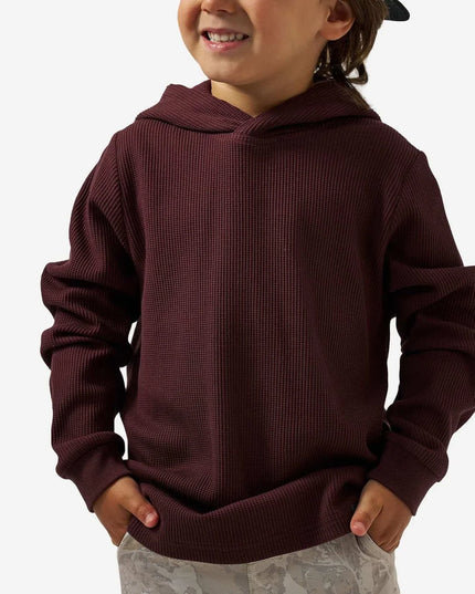 Youth Thermal Hoodie | Maroon