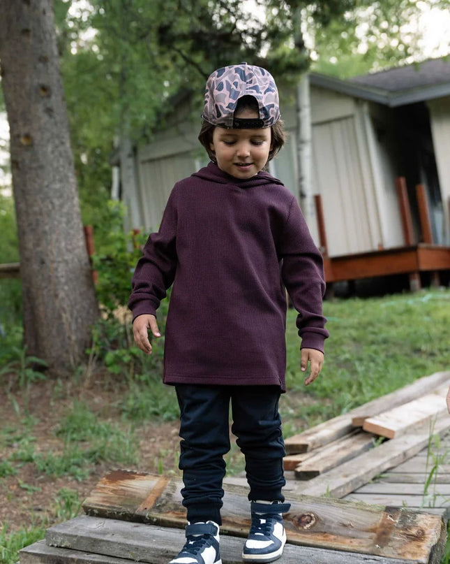 Youth Thermal Hoodie | Maroon