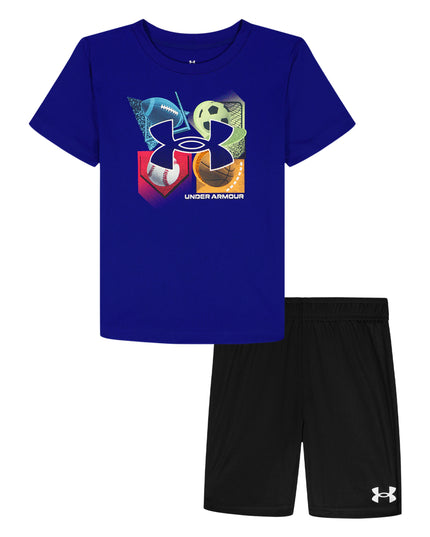 UA Youth 4 Baller Set | Royal Blue