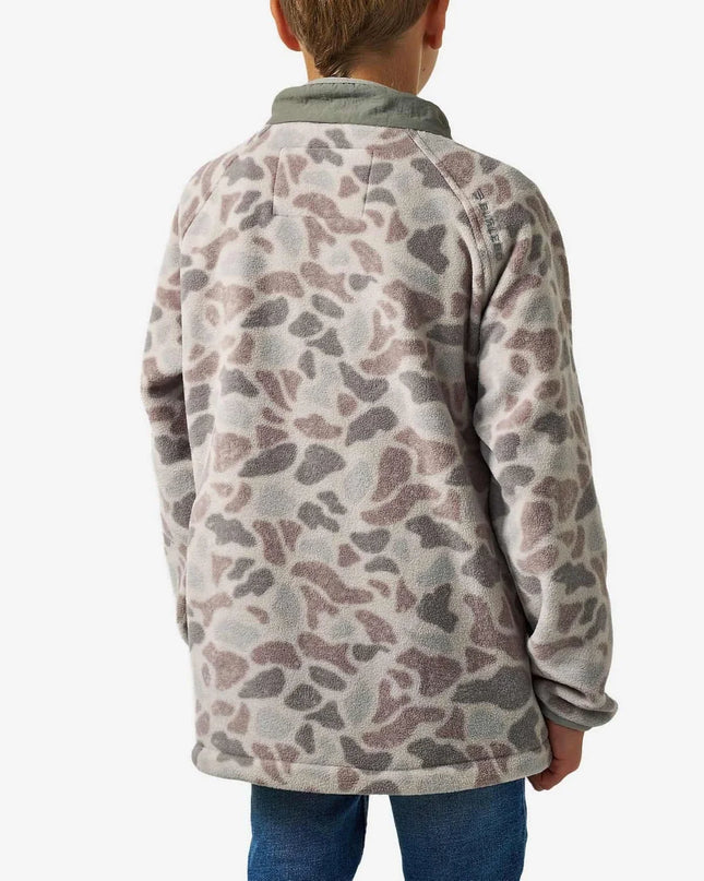 Youth Micro Fleece Full Zip Jacket  | Classic Deer Camo