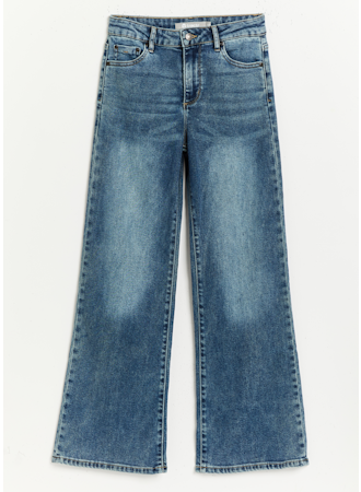 Stretch Wide Leg | Indigo