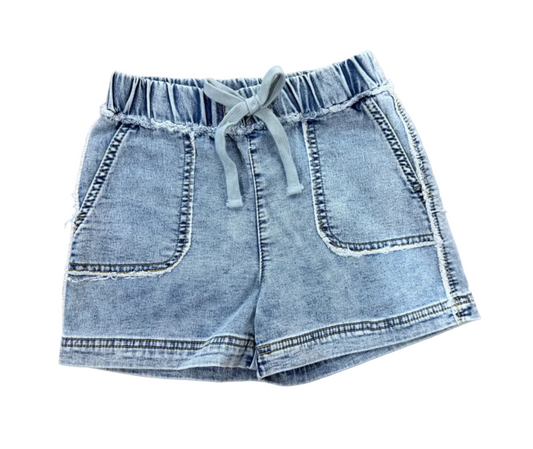 Denim Lounge Shorts | Indigo