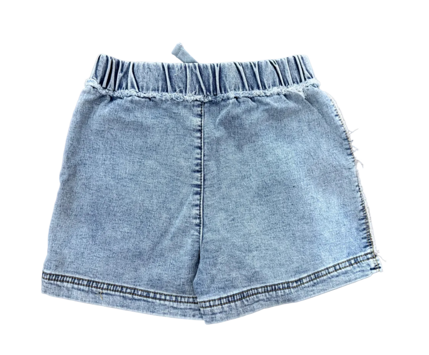 Denim Lounge Shorts | Indigo