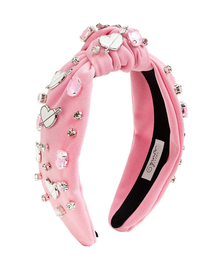 Adult Pink Valentine’s Gemstone Headband